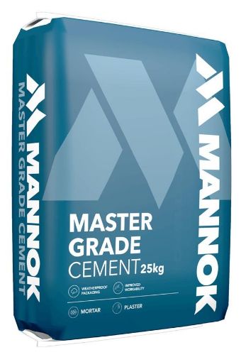 Picture of Mannok Master Grade Cement Grey 25kg General Purpose