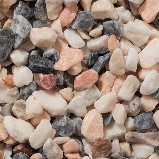 Picture of Flamingo Pink Landscaping Decorative Garden Stone 14-20mm Approx. 20kg Polybag