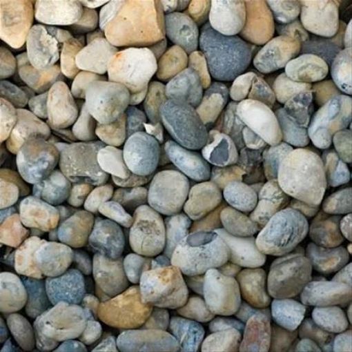 Picture of Oyster Pebbles Landscaping Decorative Garden Stone 20mm Approx. 20kg Polybag