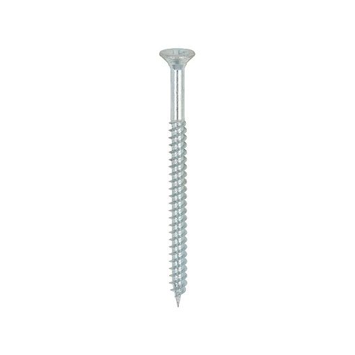 Picture of Timco Zinc Twin-Thread Woodscrews 6x2" Box of 200 Countersunk