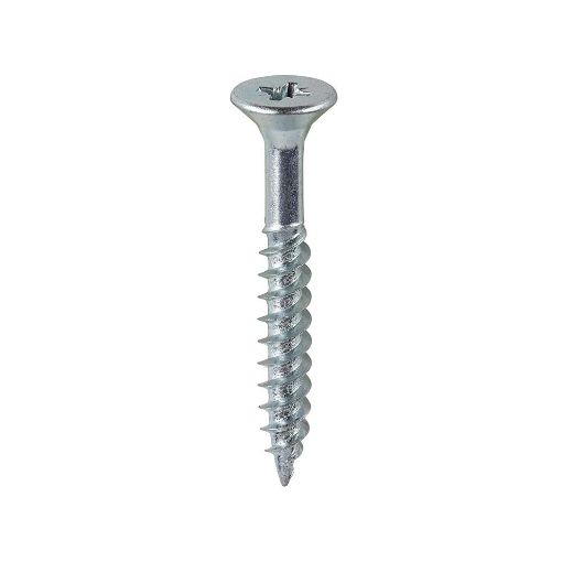 Picture of Timco Zinc Twin-Thread Woodscrews 10x1½" Box of 200 Countersunk