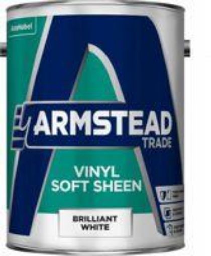 Picture of Armstead Trade Pure Brilliant White Vinyl Soft Sheen Emulsion 5L