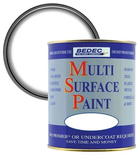 Picture of Bedec Soft White Multi-Surface Paint 5L Gloss Finish