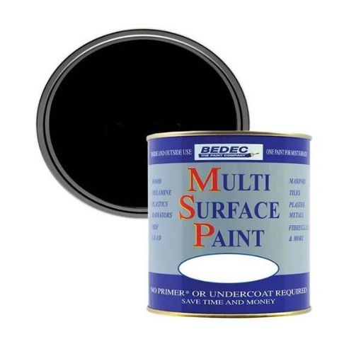 Picture of Bedec Black Multi-Surface Paint 2.5L Matt Finish