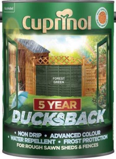 Picture of Cuprinol 5 Year Ducksback Forrest Green 5L