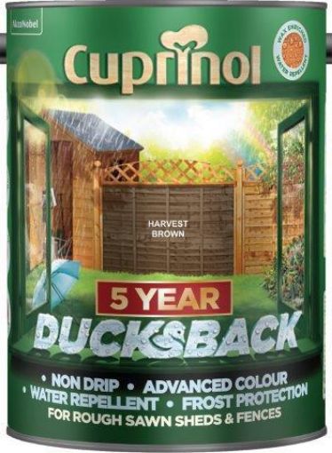 Picture of Cuprinol 5 Year Ducksback Harvest Brown 5L