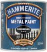 Picture of Hammerite Hammered Black Metal Paint 2.5L Direct To Rust