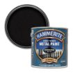 Picture of Hammerite Hammered Black Metal Paint 2.5L Direct To Rust