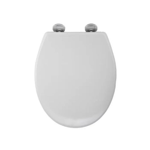 Picture of Croydex Constance White Toilet Seat Soft Close Quick Release