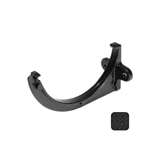 Picture of Alumasc Cast Aluminium Black Half Round Guttering 113mm Facsia Bracket