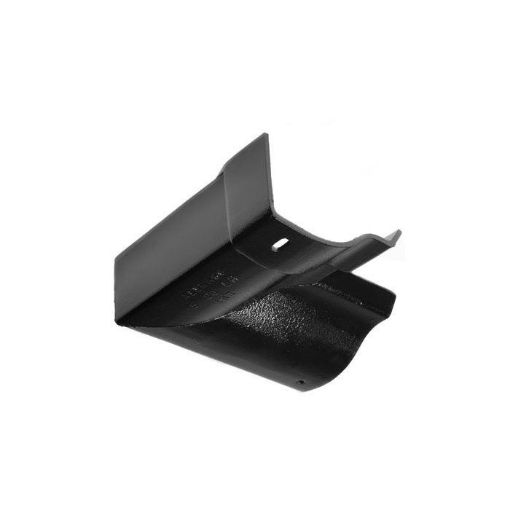 Picture of Alumasc Cast Aluminium Black Ogee Guttering 125mm 90 Degree Internal Angle