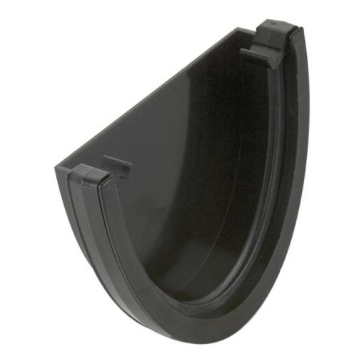 Picture of Brett Martin Deepstyle Black External Stop End 115mm BR077B