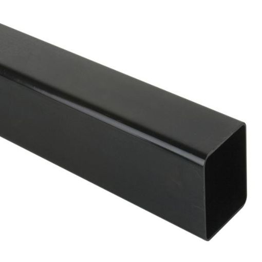 Picture of Brett Martin Plain End Black Square Downpipe 65mm x 4m BR503B