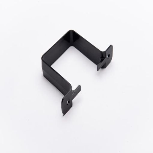 Picture of Brett Martin Black Square Close to Wall Downpipe 65mm BR527B