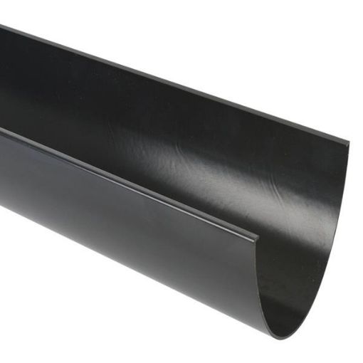Picture of Brett Martin Deepstyle Black Gutter Length 170mm x 4m BR092B