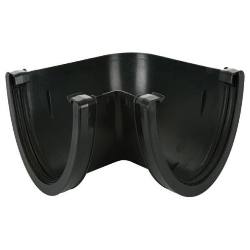 Picture of Brett Martin Deepstyle Black Gutter Angle 90° 170mm BR098B