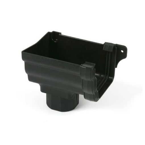 Picture of Brett Martin Prostyle Black L/H Stopend Outlet 106mm BR856LB
