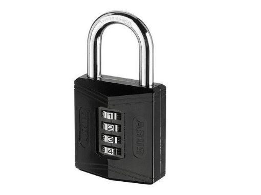Picture of ABUS 158/50 Die-Cast Combination Padlock 50mm 4-Wheel Combination Lock