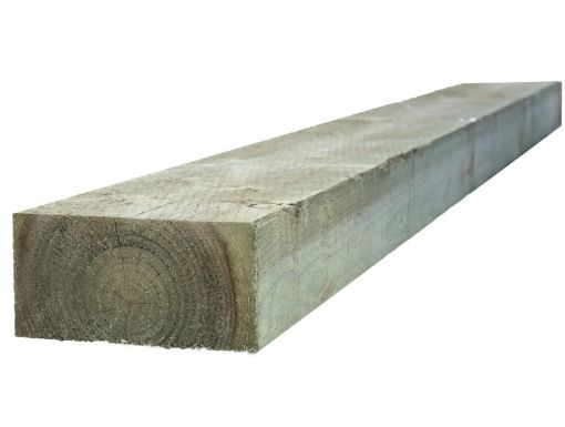 Picture of Green Treated Softwood Sleeper UC3.2 2.4m x 250mm x 125mm