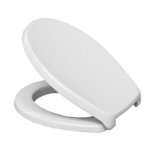 Picture of SIAMP Mougins Classic White Toilet Seat & Cover