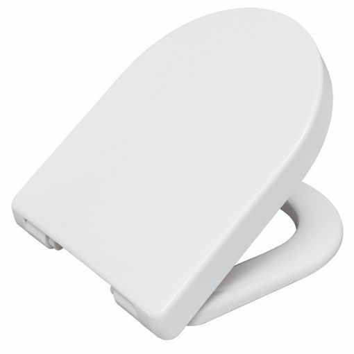 Picture of SIAMP Principaute Premium White Toilet Seat Soft Close