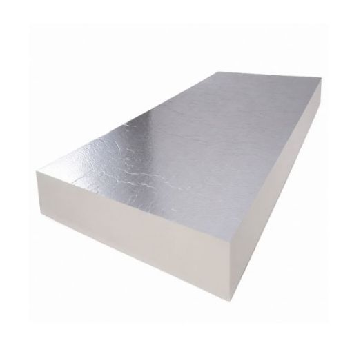Picture of 100mm PIR Foil Faced Insulation Board 2400mm x 1200mm Thermal Insulation