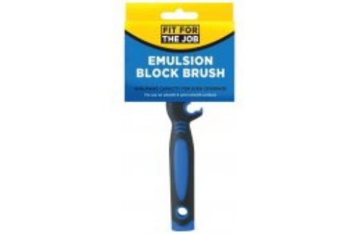 Picture of Fit For The Job Emulsion Block Synthetic Paint Brush