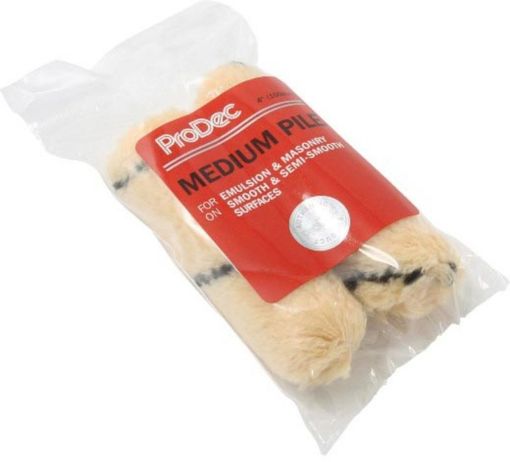 Picture of ProDec Tiger 4" Medium Pile Mini Roller Sleeves Pack of 2