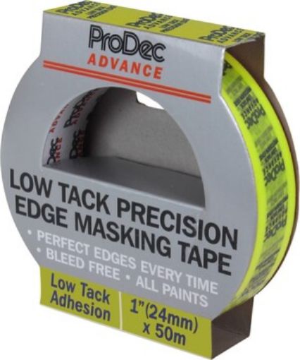 Picture of ProDec Advance Low Tack Precision Edge Masking Tape 24mm x 50m