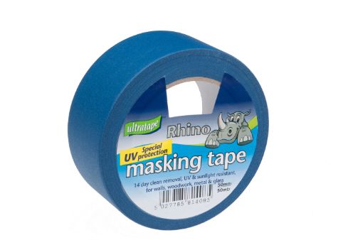 Picture of Ultratape Blue UV Resistant Masking Tape 50mm x 50m